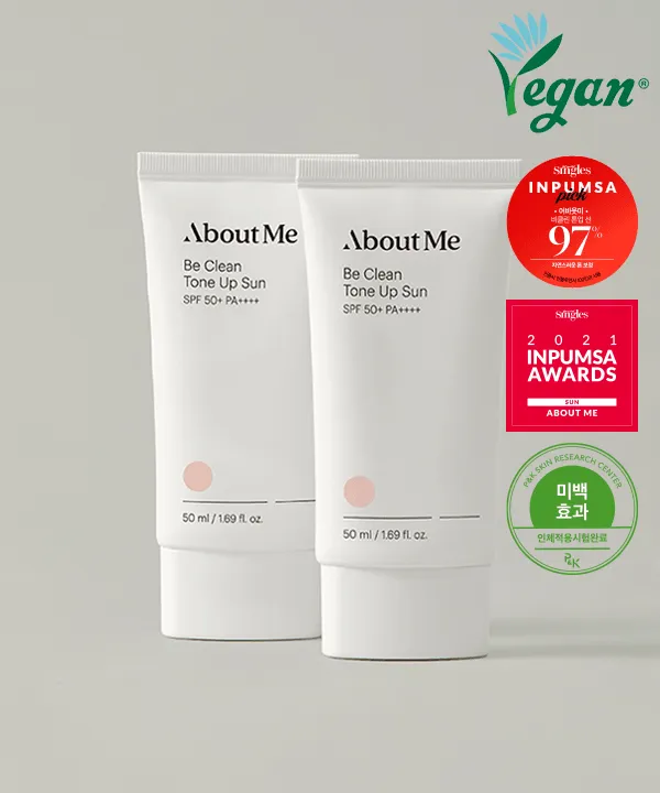 About Me Be Clean Tone Up Sun SPF 50  PA     50ml