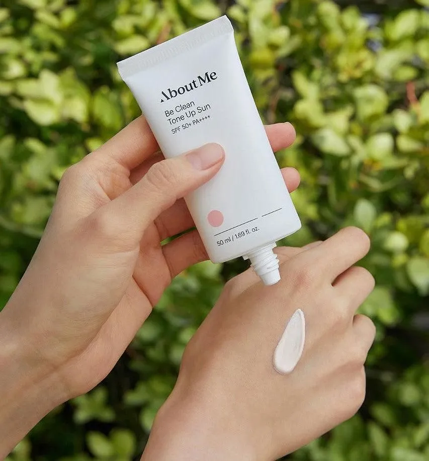 About Me Be Clean Tone Up Sun SPF 50  PA     50ml