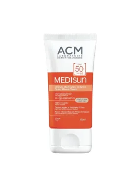 ACM Medisun Tinted Mineral Cream SPF 50  Light Tint