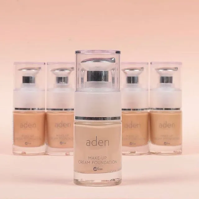 aden Cream Foundation Long lasting Oil Free