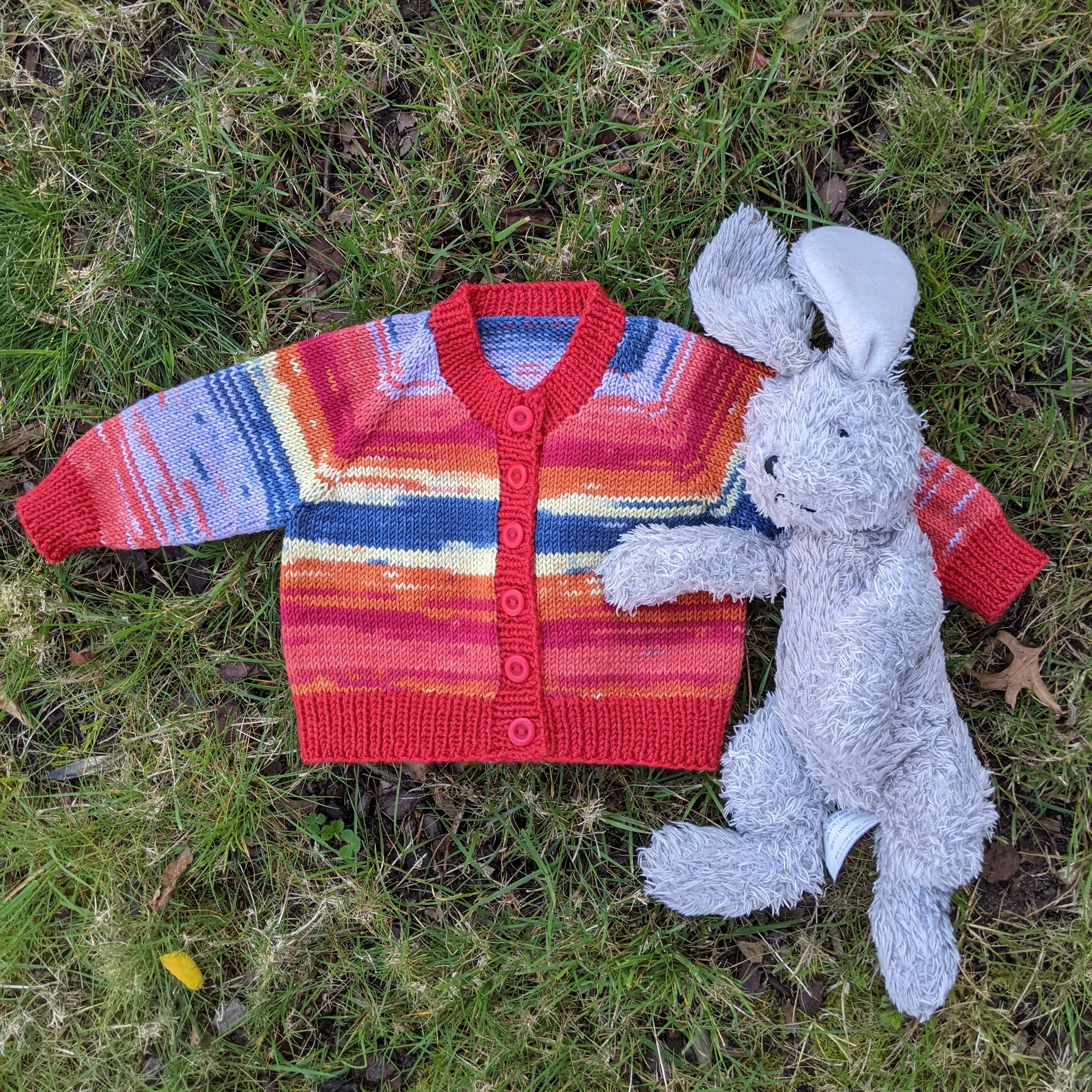 Adrian 4ply Baby Cardigan