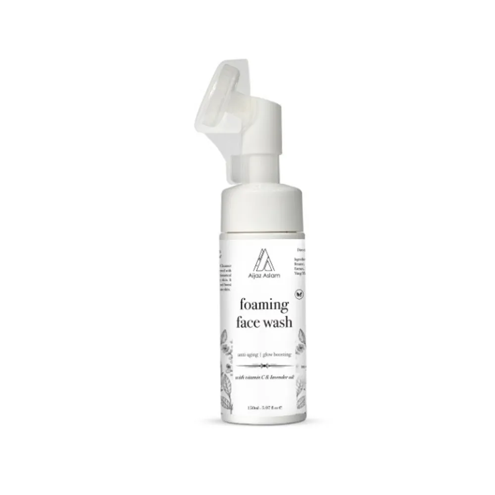 Aijaz Aslam- Foaming Face Wash Anti-Aging | Vitamin C, 150ml