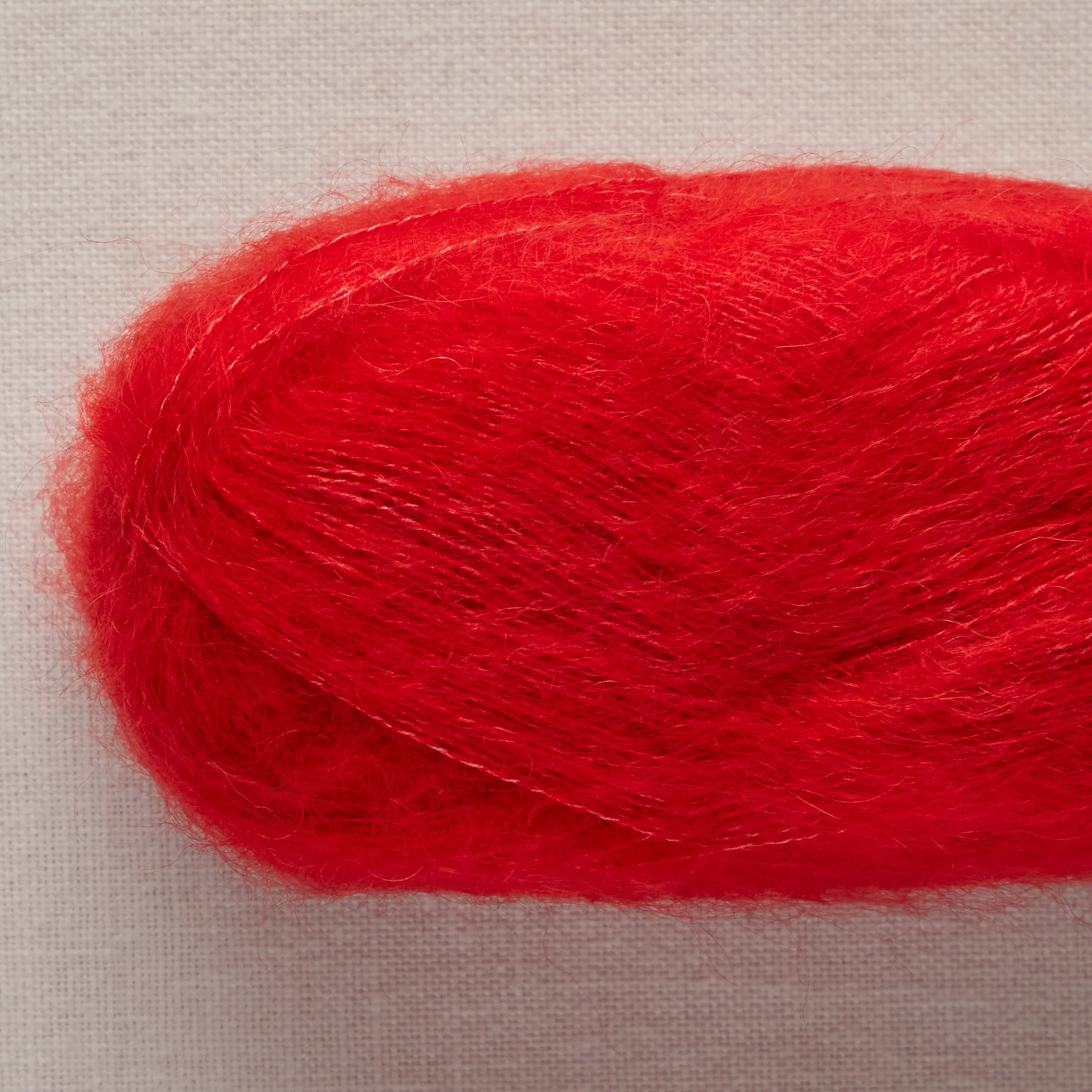 Alexandra's Airplane Scarf: Color-Tipped Version Using Isager Silk Mohair