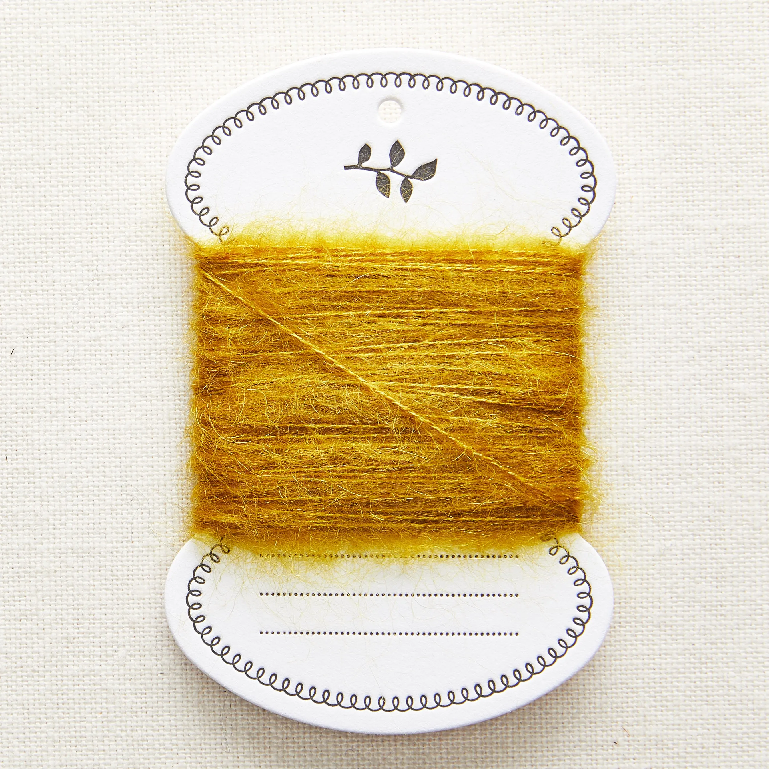 Alexandra's Airplane Scarf: Color-Tipped Version Using Isager Silk Mohair