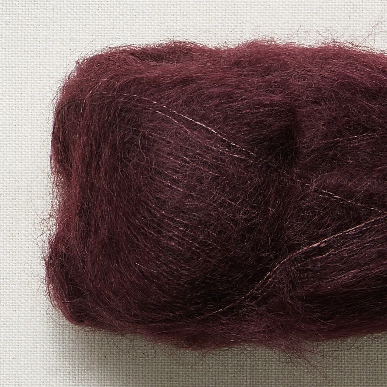Alexandra's Airplane Scarf: Color-Tipped Version Using Isager Silk Mohair