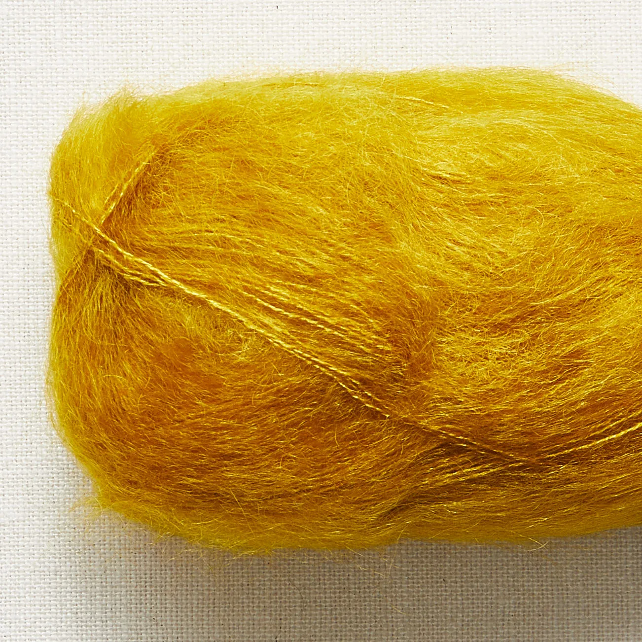 Alexandra's Airplane Scarf: Color-Tipped Version Using Isager Silk Mohair