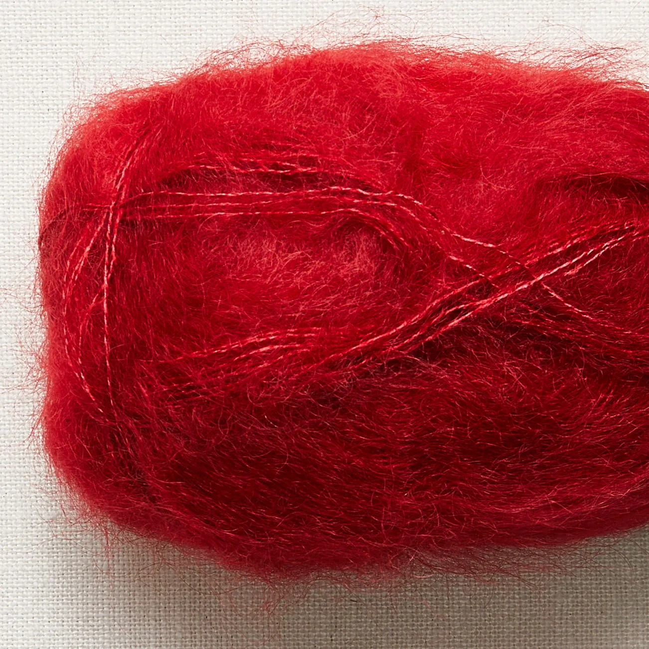 Alexandra's Airplane Scarf: Color-Tipped Version Using Isager Silk Mohair