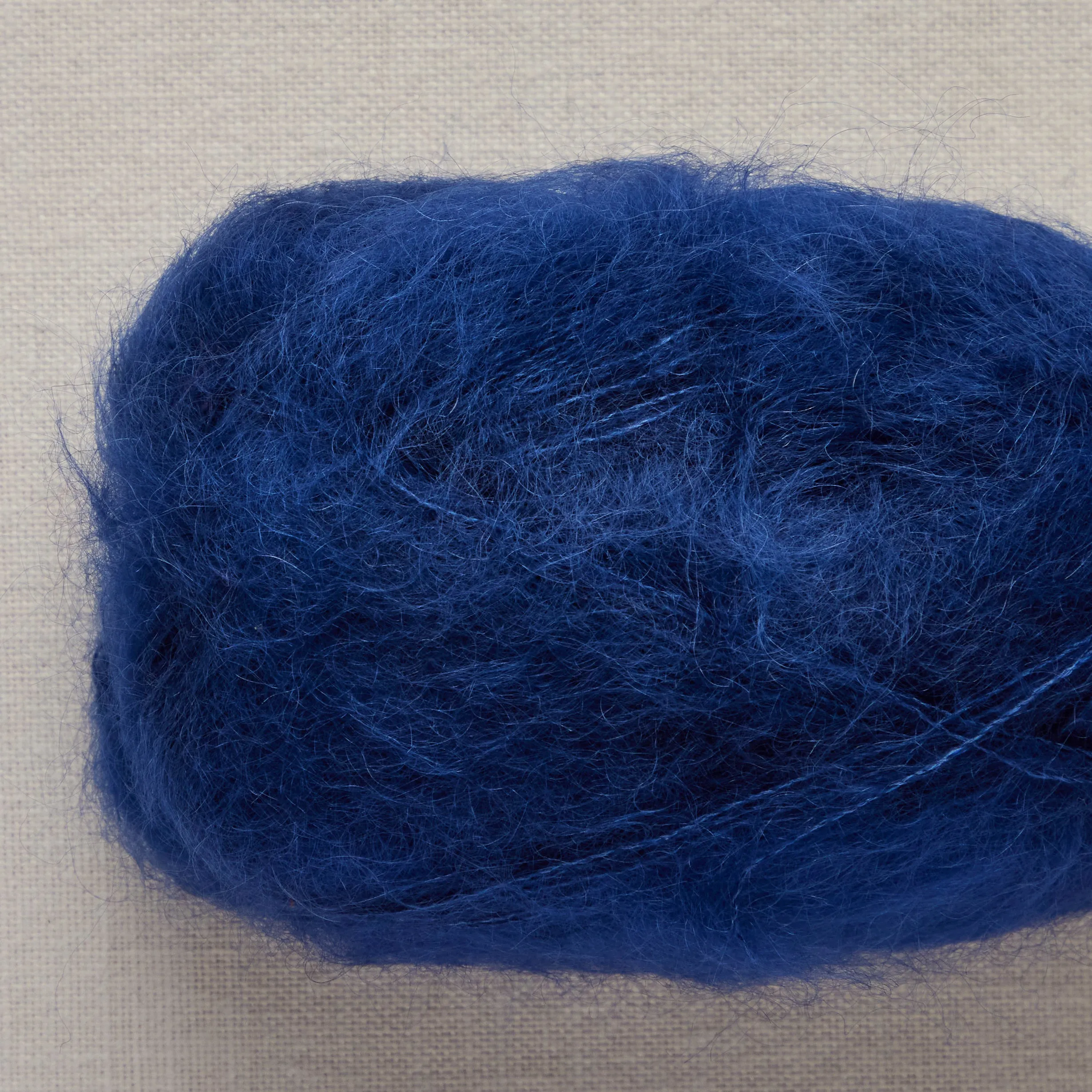 Alexandra's Airplane Scarf: Color-Tipped Version Using Isager Silk Mohair