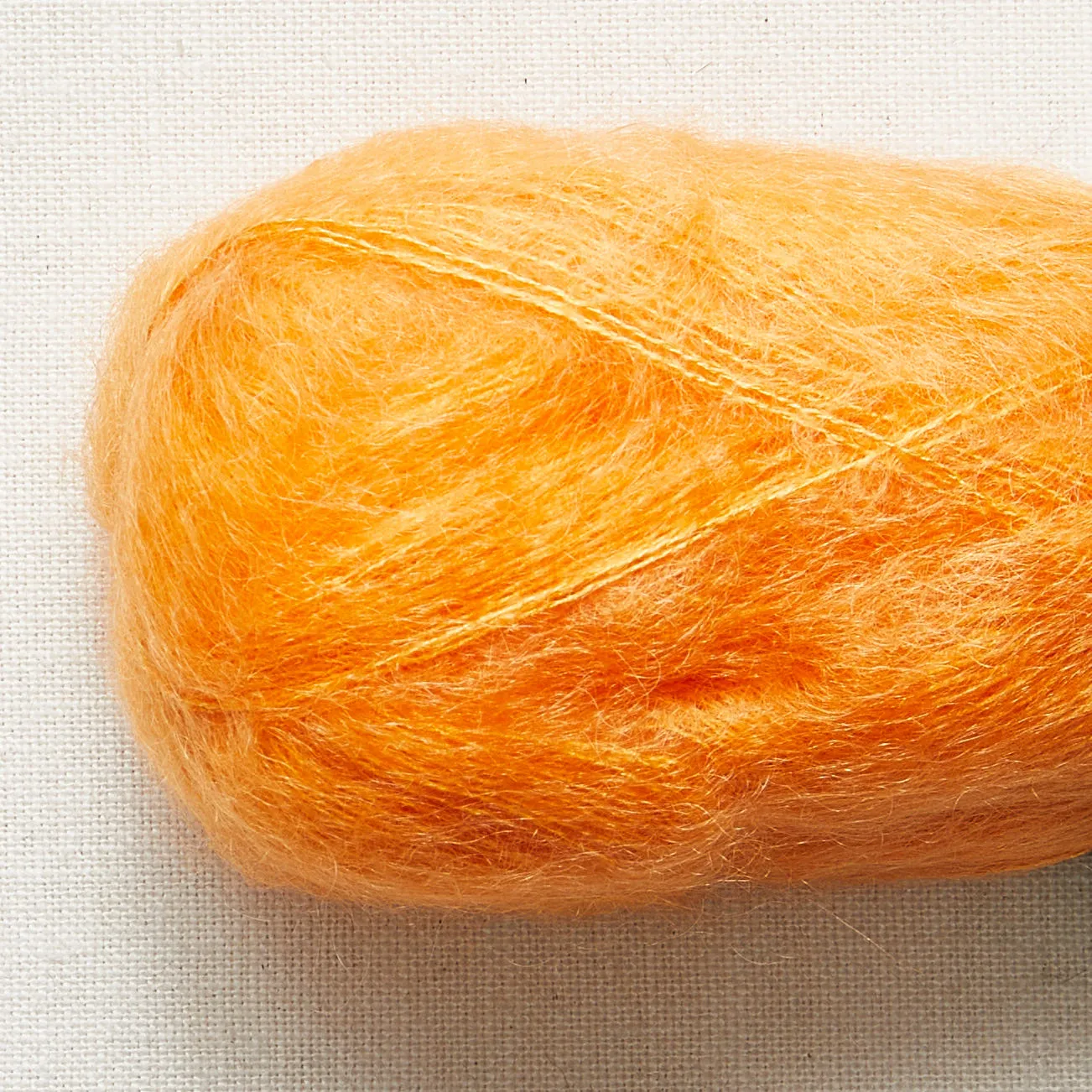 Alexandra's Airplane Scarf: Color-Tipped Version Using Isager Silk Mohair