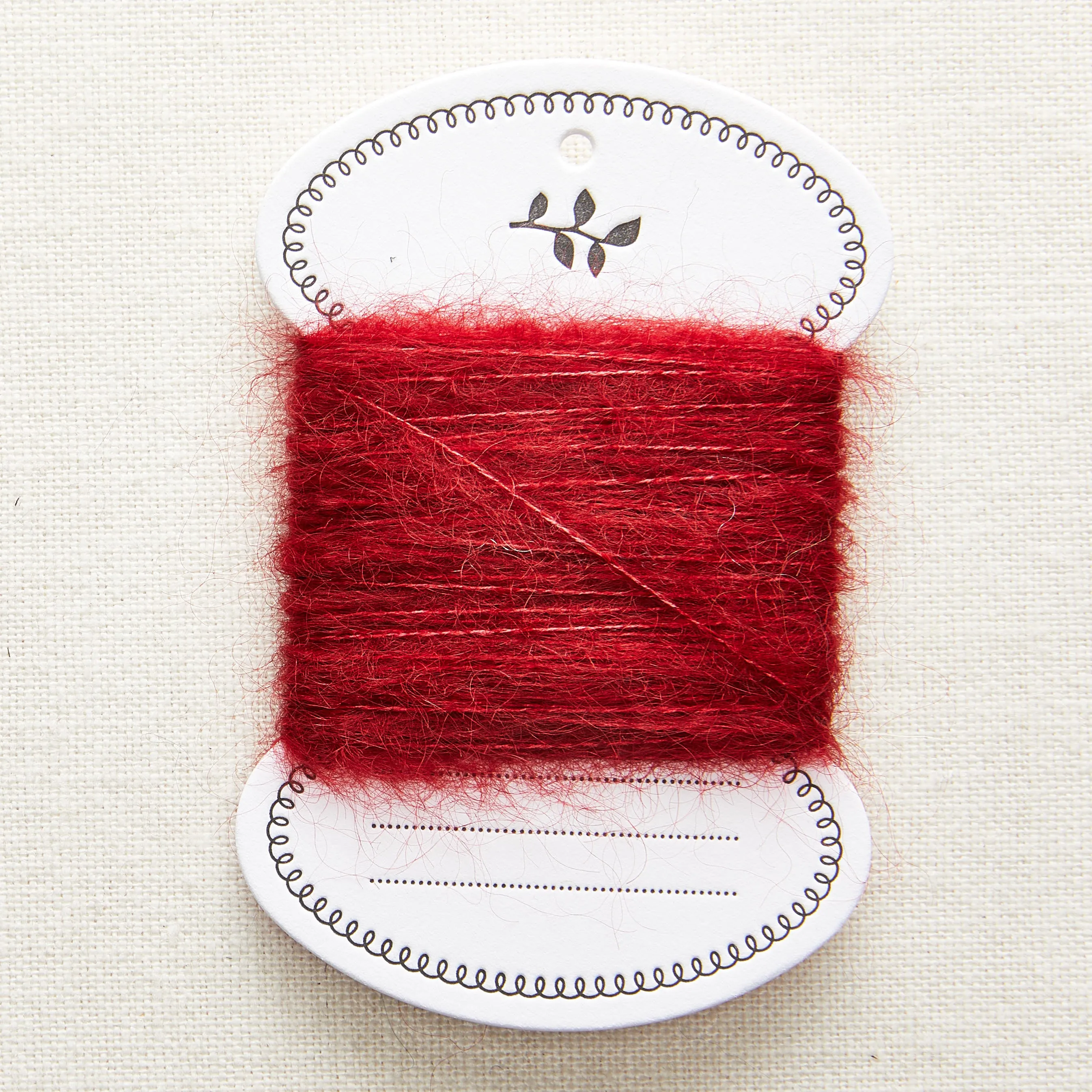 Alexandra's Airplane Scarf: Color-Tipped Version Using Isager Silk Mohair