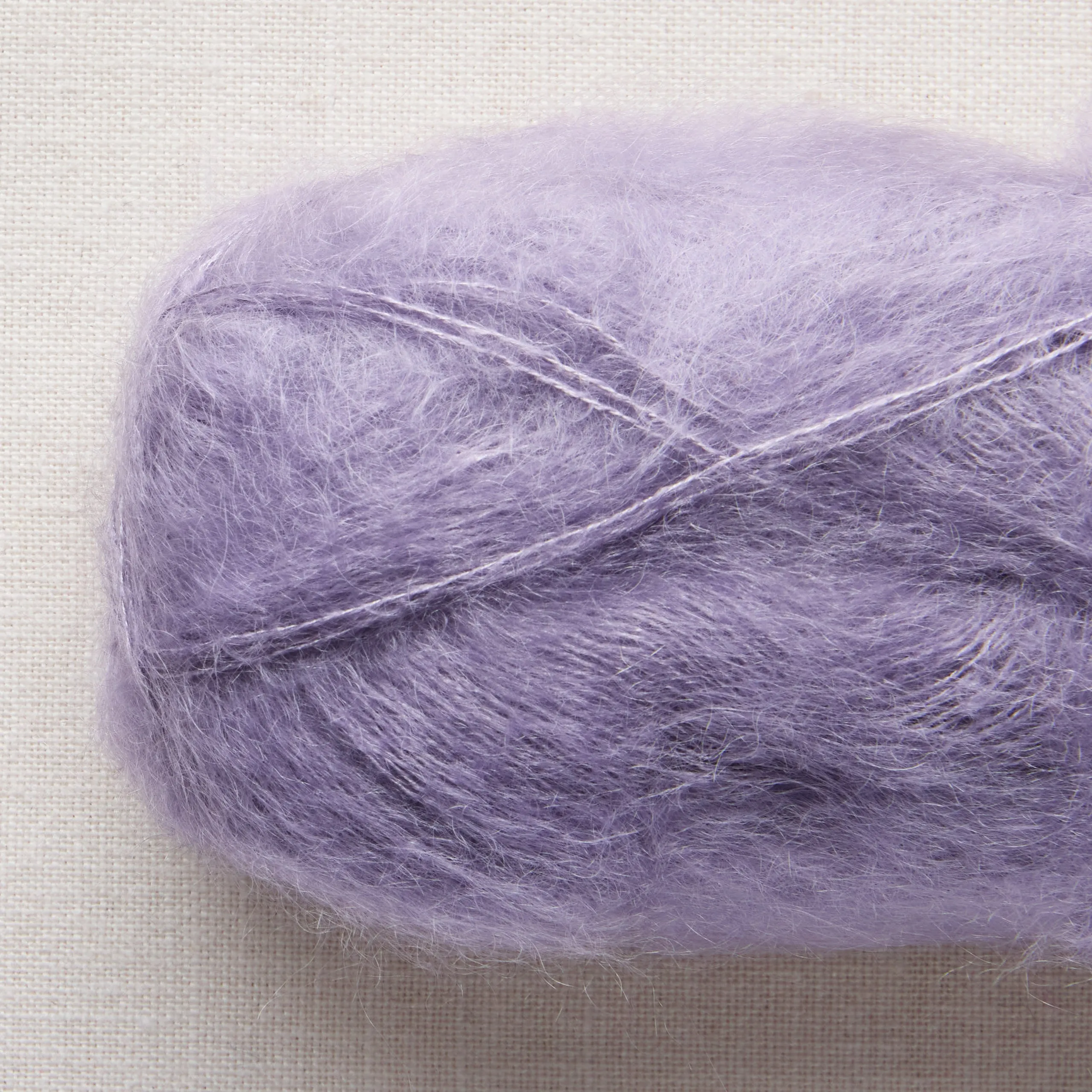 Alexandra's Airplane Scarf: Color-Tipped Version Using Isager Silk Mohair