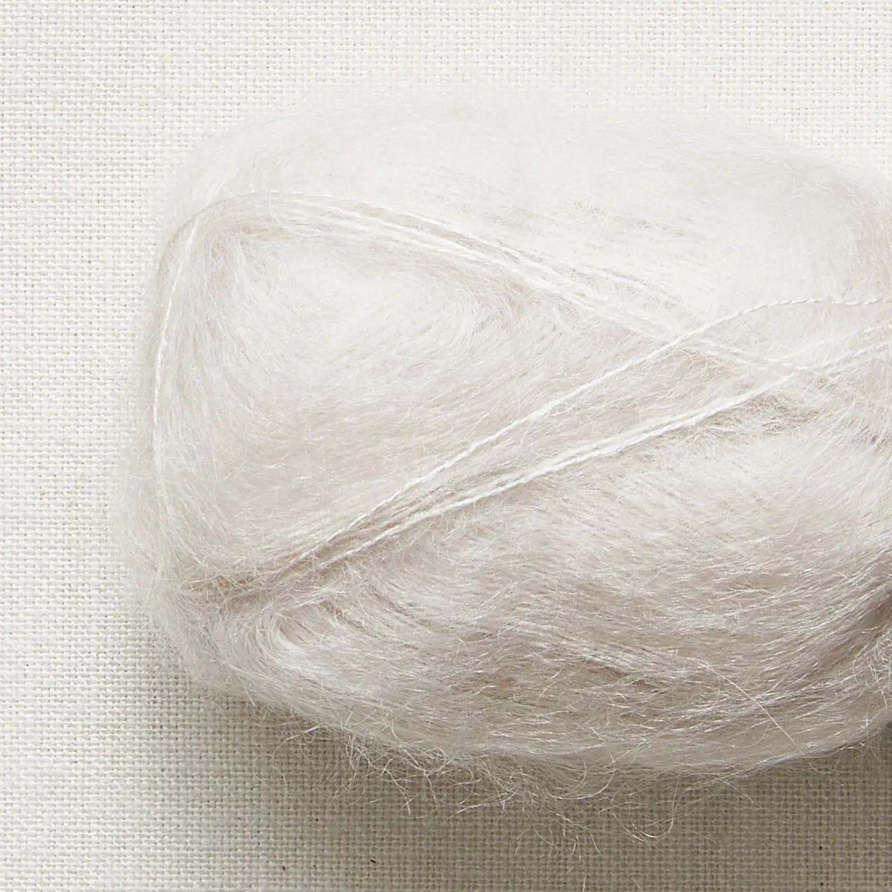 Alexandra's Airplane Scarf: Color-Tipped Version Using Isager Silk Mohair