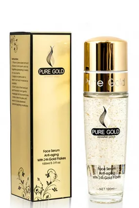 Anti-Aging 24k Gold Flake Face Serum