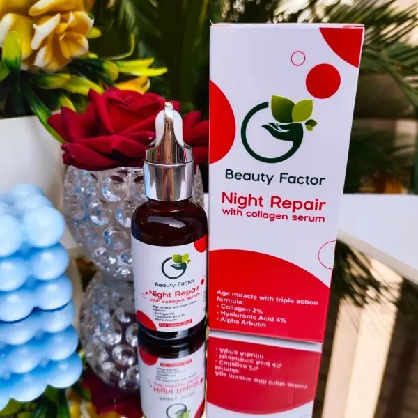 Beauty Factor Night Repair Collagen Serum (30ml)