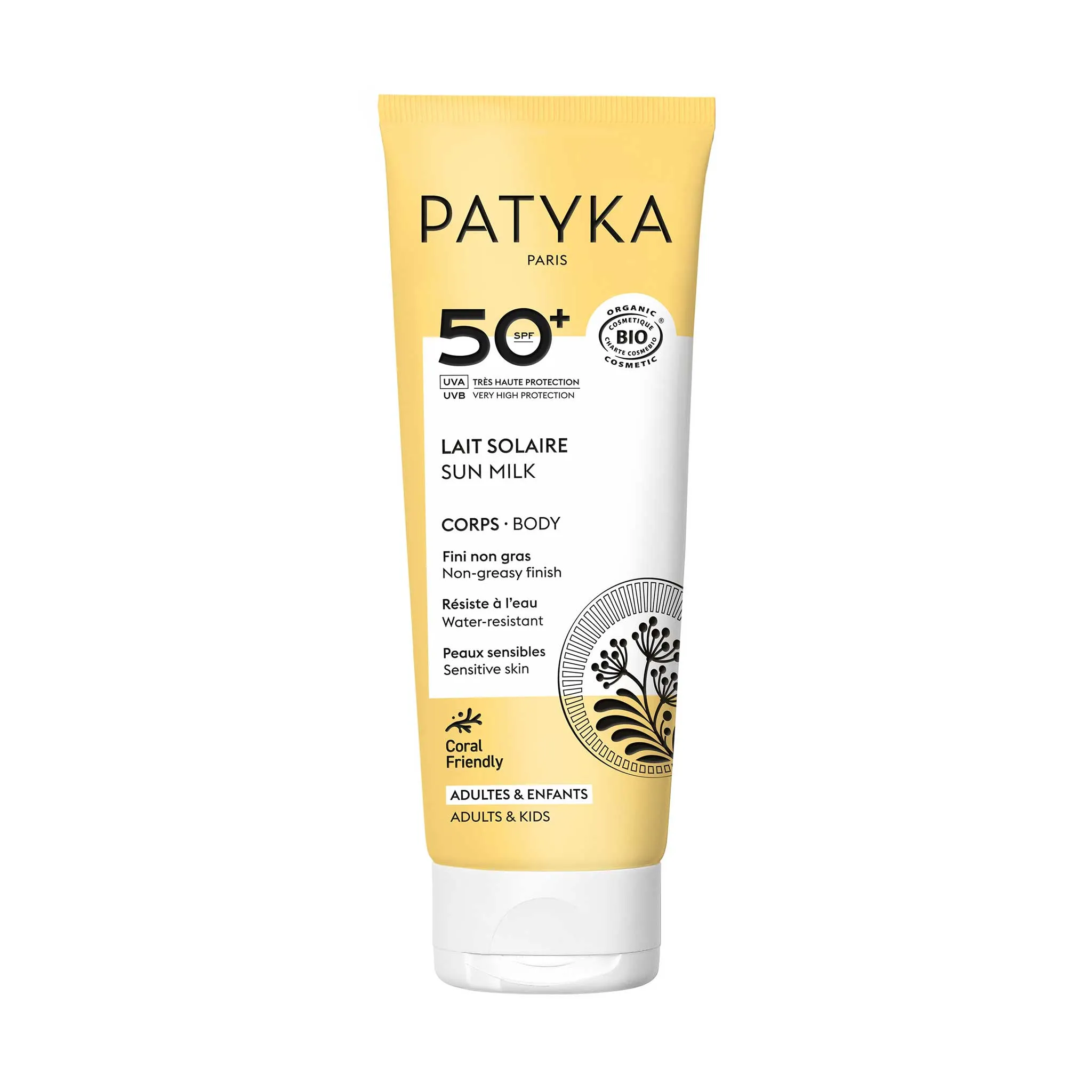 Body Sun Milk SPF50, 100 ml
