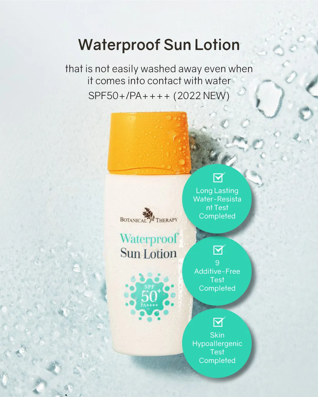 Botanical Therapy Waterproof Sun Lotion SPF50 /PA    