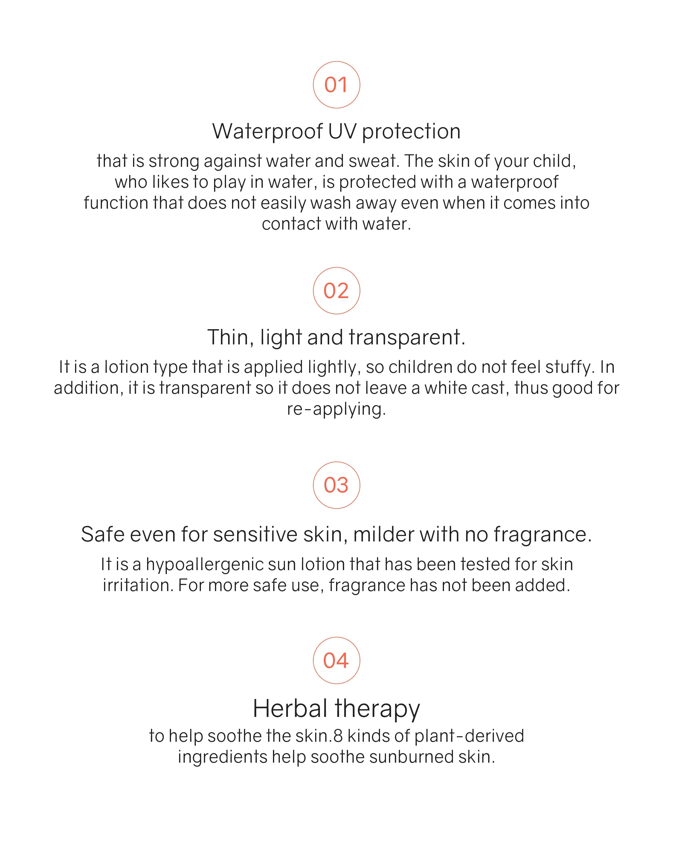 Botanical Therapy Waterproof Sun Lotion SPF50 /PA    