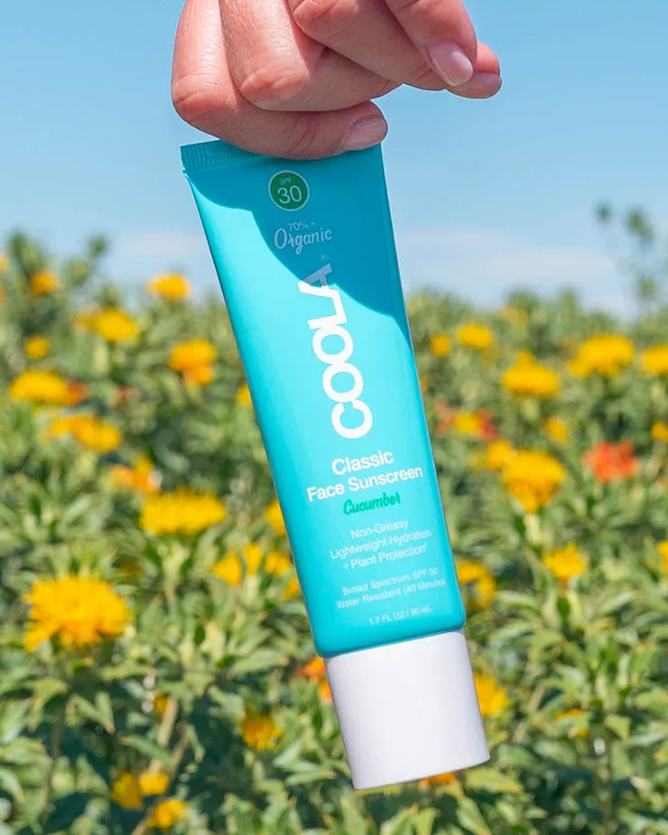 Classic Face Organic Sunscreen Lotion SPF 30 - Cucumber | COOLA