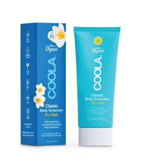 Coola Classic Body Organic Sunscreen Lotion SPF 30 - Piña Colada