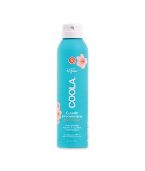 Coola Classic Body Organic Sunscreen Spray SPF 70 - Peach Blossom