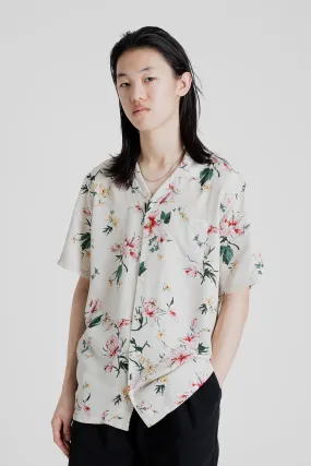 Crammond Shirt - Ecru Floral