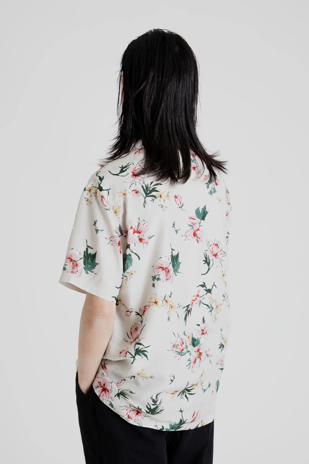 Crammond Shirt - Ecru Floral