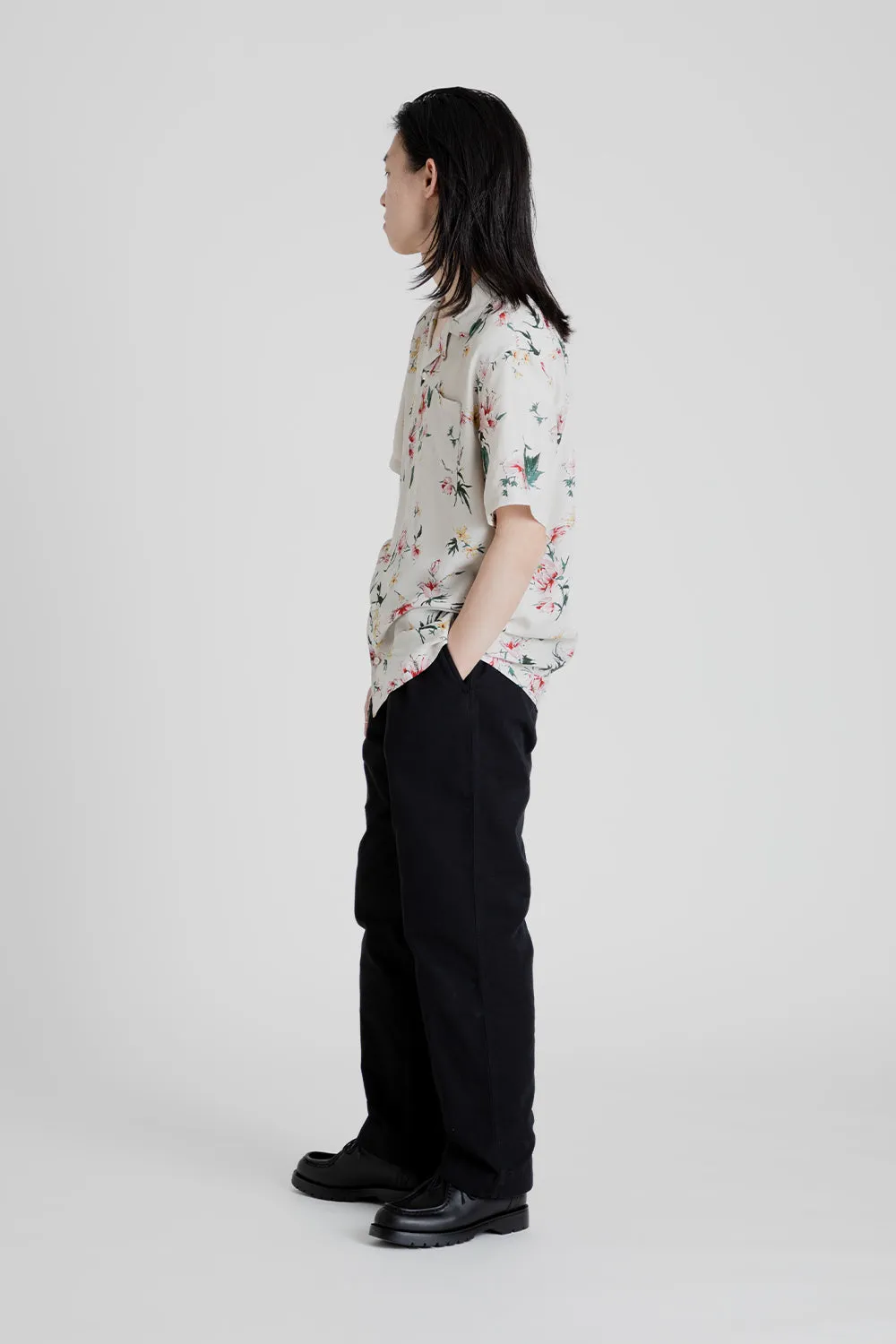 Crammond Shirt - Ecru Floral