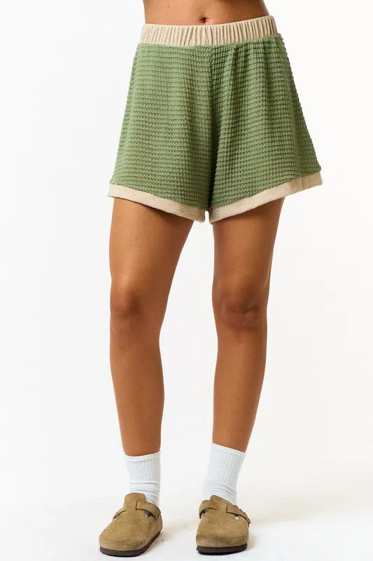Crochet Knit Shorts