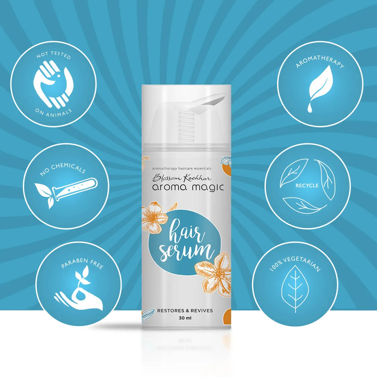 Hair Serum For Smooth, Shiny & Healthy Hair