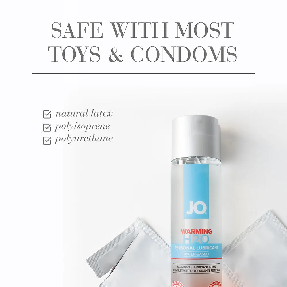 JO H2O Warming Water-Based Lubricant 1 oz.