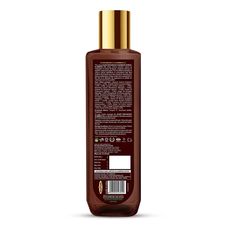 Khadi Organique Slimming Oil - 200 ml