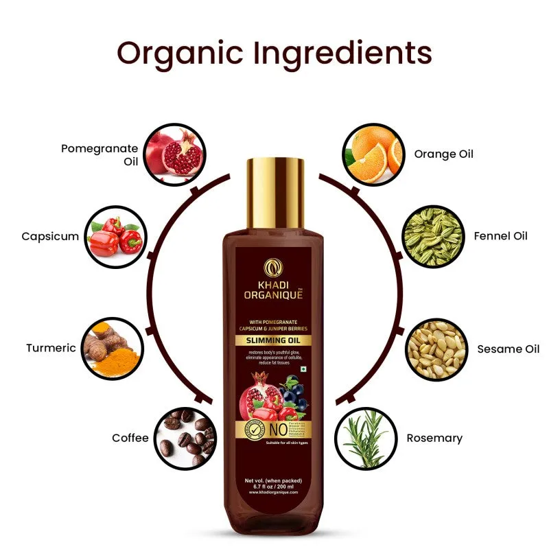Khadi Organique Slimming Oil - 200 ml