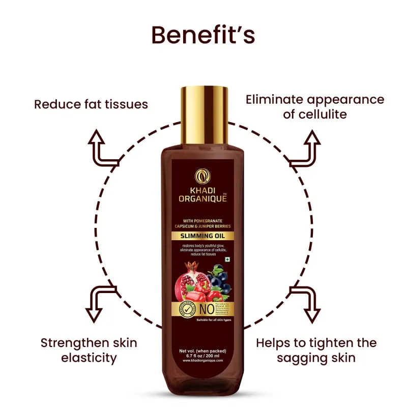 Khadi Organique Slimming Oil - 200 ml