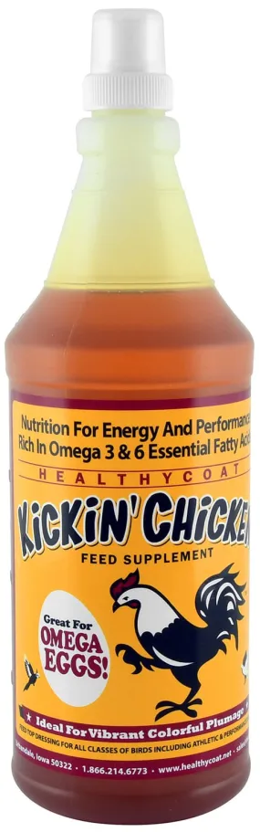Kickin' Chicken Feed Supplement, 32 oz