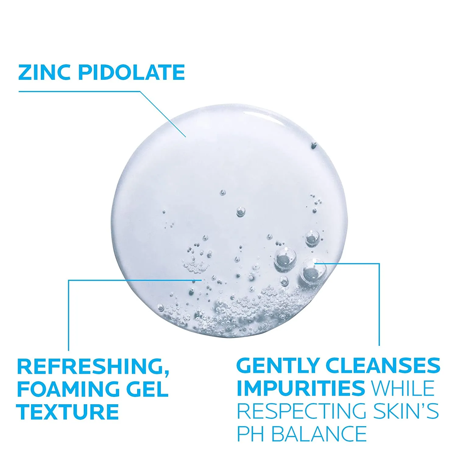 La Roche Posay Effaclar Purifying Foaming Gel - 200ml | لاروش بوزيه غسول للبشرة - 200 مل