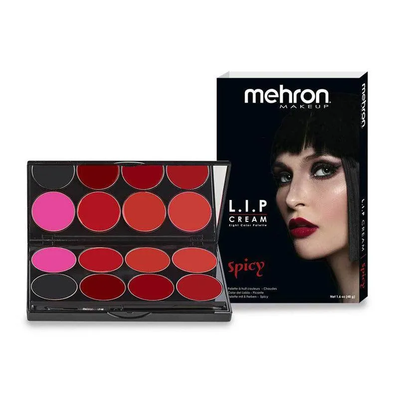 Mehron L.I.P. Cream - Sweet & Spicy Palettes
