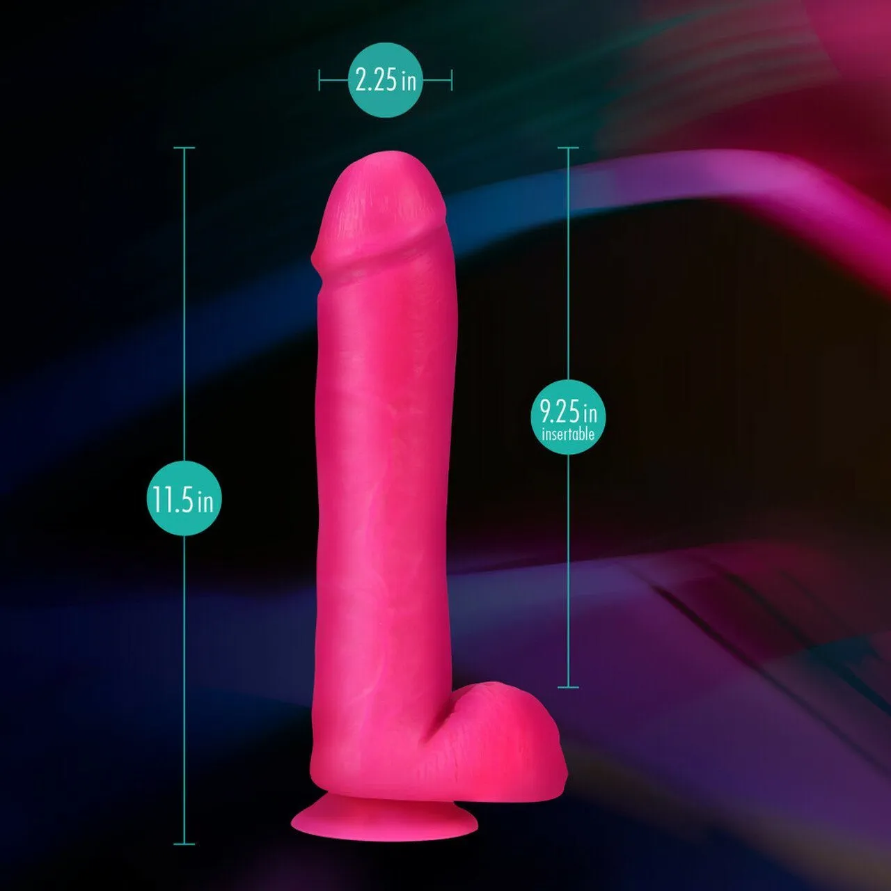 Neo Elite 11 Inch Dual-Density Silicone Dildo
