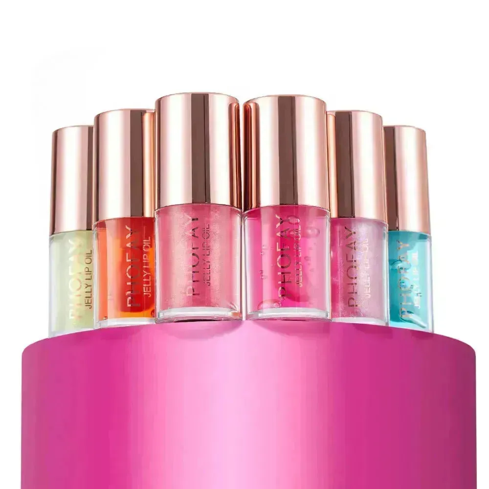 PHOFAY Non-sticky Glossy Shinny Jelly Lip Oil