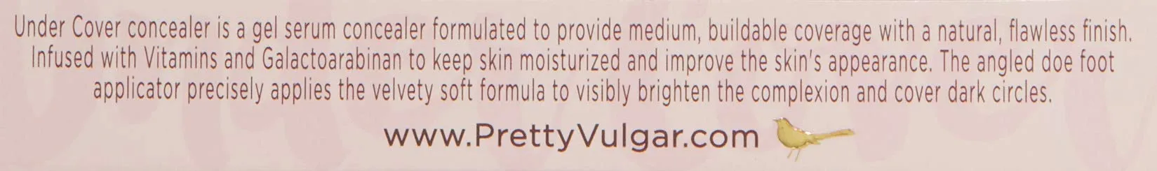 Pretty Vulgar - Under Cover Concealer, Clean & Cruelty-Free (Veil of Secrecy)
