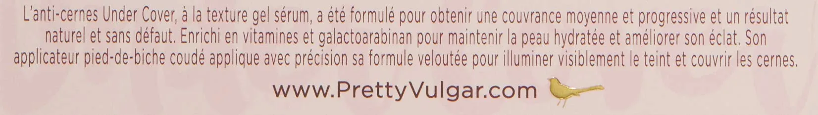 Pretty Vulgar - Under Cover Concealer, Clean & Cruelty-Free (Veil of Secrecy)