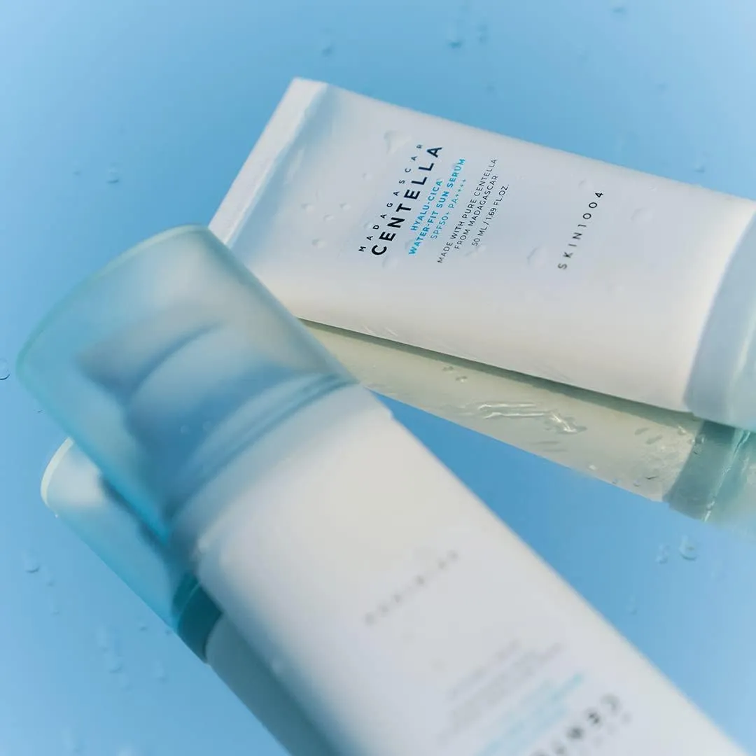 SKIN1004 Madagascar Centella Hyalu-Cica Water-Fit Sun Serum TWIN