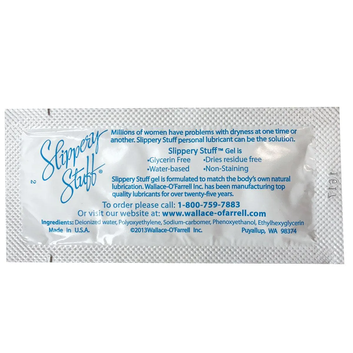 Slippery Stuff Paraben-Free Gel Personal Lubricant Water Soluble