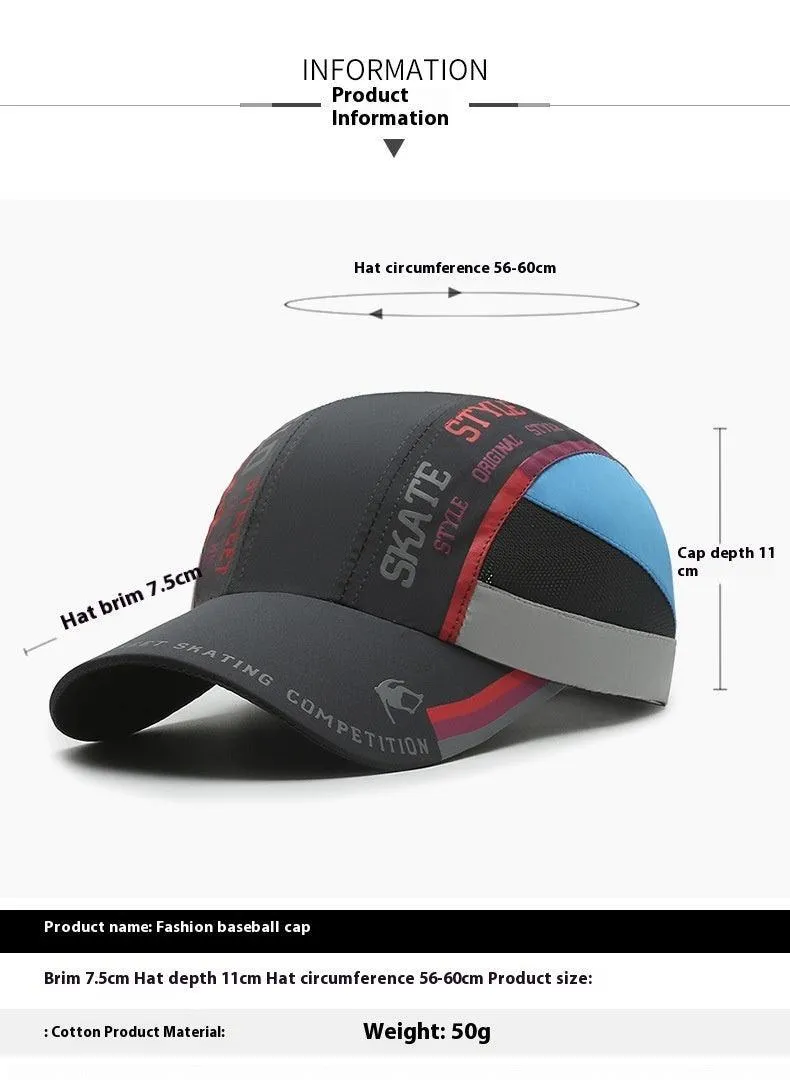 Summer Quick-Drying Men's Baseball Cap