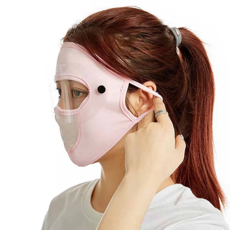 Sunscreen Ice Silk Facial Mask