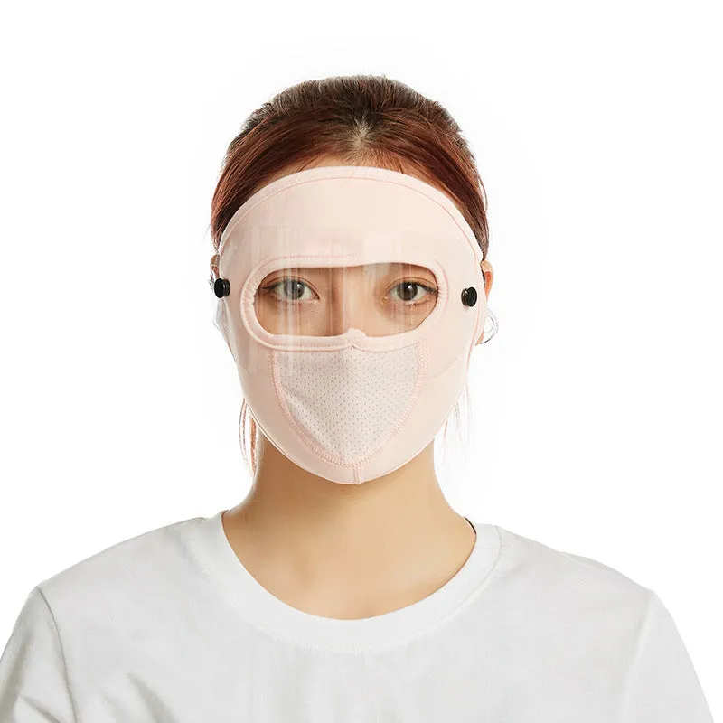 Sunscreen Ice Silk Facial Mask