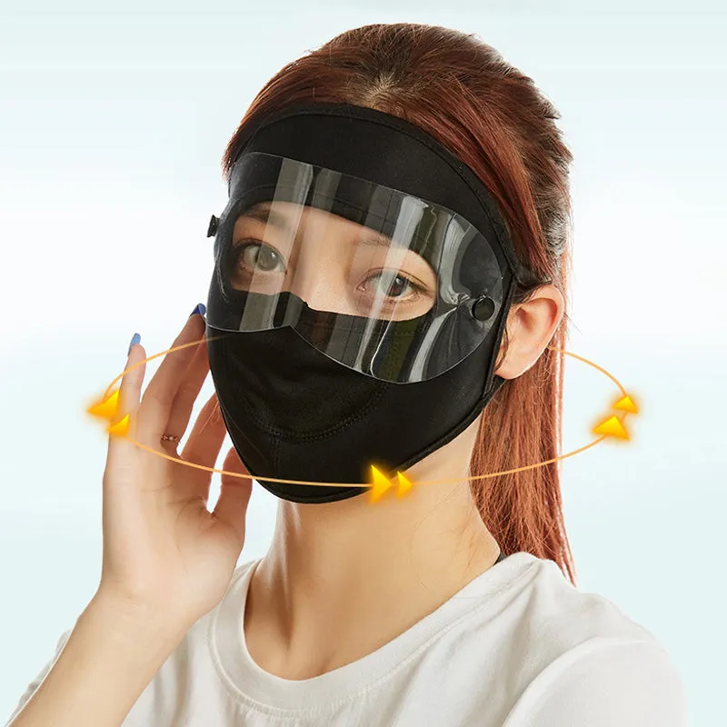 Sunscreen Ice Silk Facial Mask