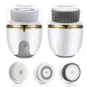 Washing Brush Electric Cleansing Instrument Interchangeable Head Makeup Brush