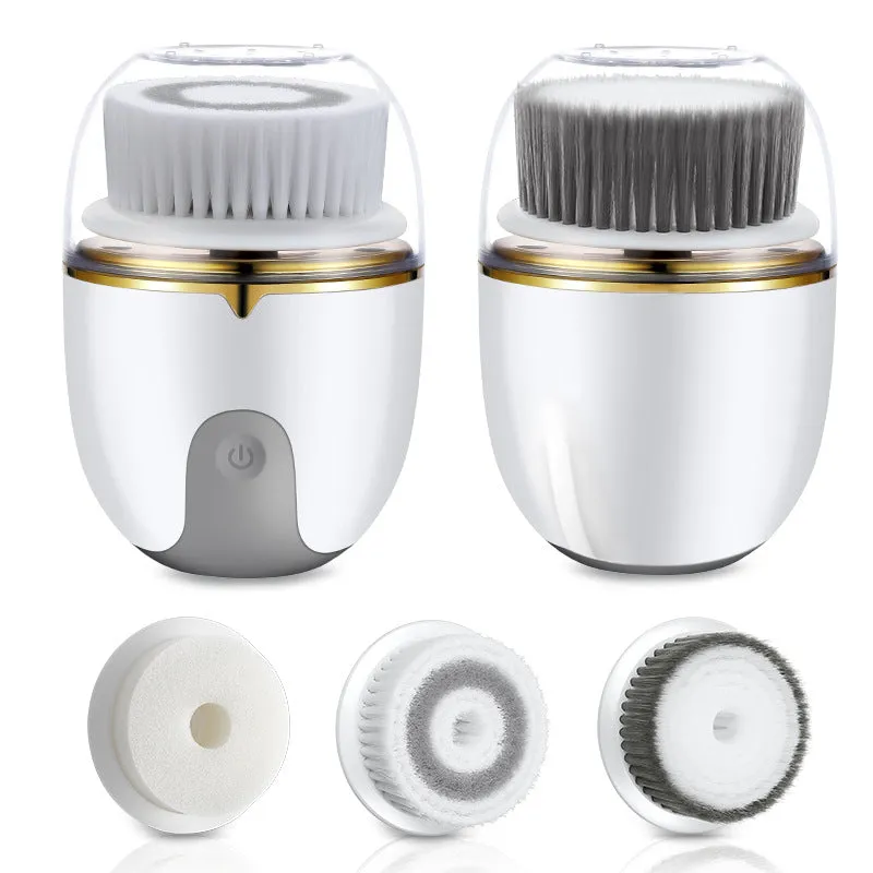Washing Brush Electric Cleansing Instrument Interchangeable Head Makeup Brush